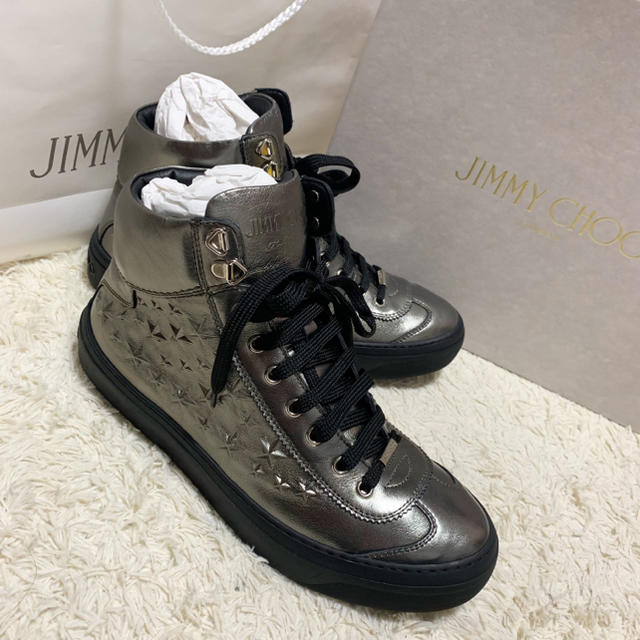 Jimmy Choo ジミーチュウ  スニーカー 確実正規品靴/シューズ