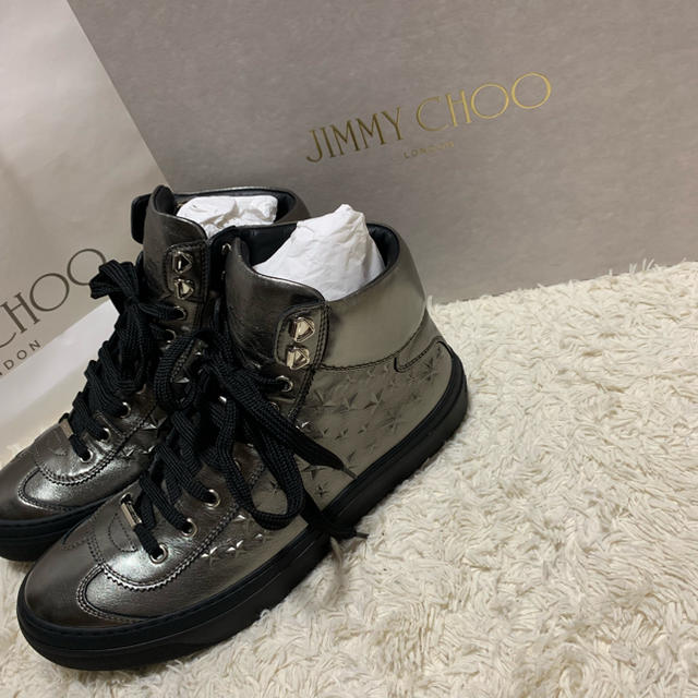 JIMMY CHOO(ジミーチュウ)のJimmy Choo ジミーチュウ  スニーカー 確実正規品 メンズの靴/シューズ(スニーカー)の商品写真