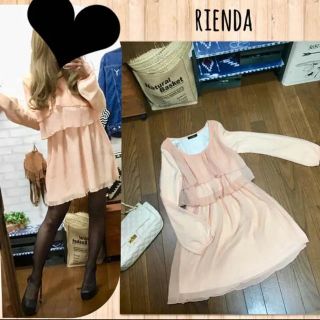 リエンダ(rienda)のriendaワンピース(ミニワンピース)