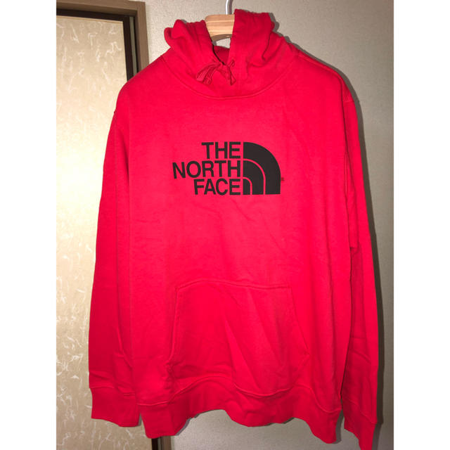 THE NORTH FACE プルオーバ ハームドーム パーカー レッド XXL