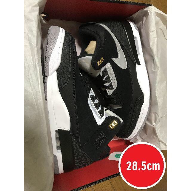 NIKE(ナイキ)のNIKE Air Jordan 3 Retro Tinker Black メンズの靴/シューズ(スニーカー)の商品写真