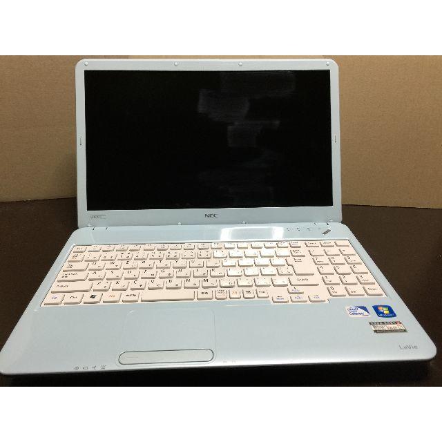 NEC(エヌイーシー)の★NEC LAVIE PC-LS150CS1YL エアリーブルー HDD無し★ スマホ/家電/カメラのPC/タブレット(ノートPC)の商品写真