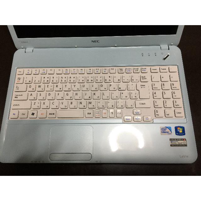 NEC(エヌイーシー)の★NEC LAVIE PC-LS150CS1YL エアリーブルー HDD無し★ スマホ/家電/カメラのPC/タブレット(ノートPC)の商品写真