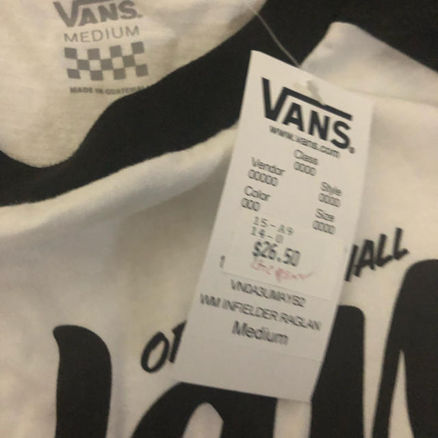 VANS(ヴァンズ)のvans  tシャツ メンズのトップス(Tシャツ/カットソー(七分/長袖))の商品写真