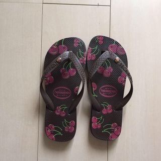 ハワイアナス(havaianas)のハワイアナス チェリー柄 23cm(サンダル)