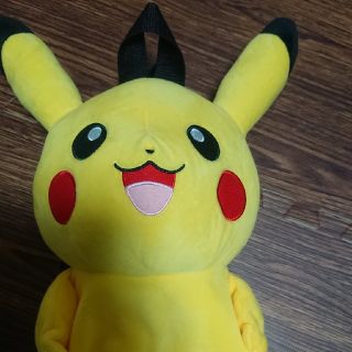 ポケモン(ポケモン)のポケモンぬいぐるみリュック（ピカチュウ）(リュックサック)