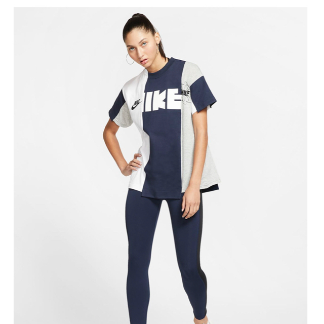 sacai - NIKE sacai ハイブリッド Tシャツ L サイズ Tee マルチの通販 ...