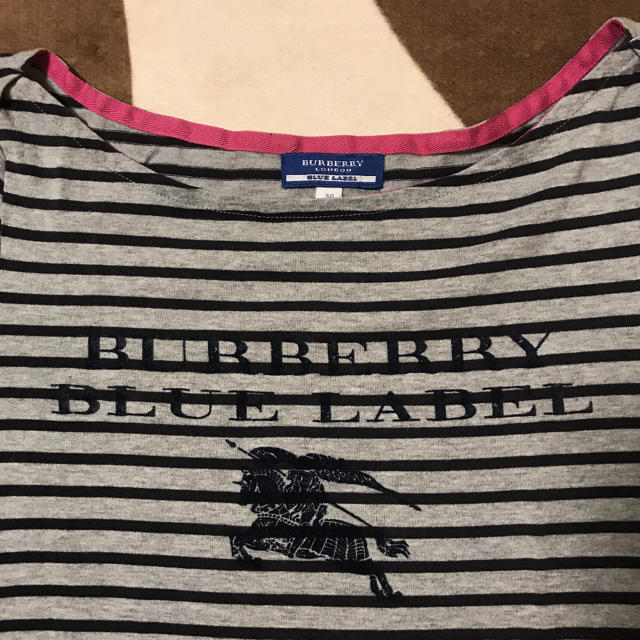 BURBERRY BLUE LABEL(バーバリーブルーレーベル)のBURBERRY BLUE LABEL（バーバリーブルーレーベル）七分袖シャツ レディースのトップス(シャツ/ブラウス(長袖/七分))の商品写真