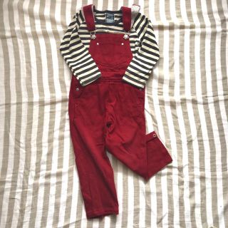 プチバトー(PETIT BATEAU)のpetit bateau サロペット 24m(パンツ/スパッツ)