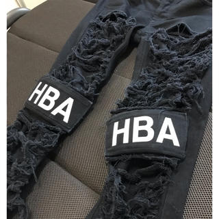 名作 HBA hood by air ダメージデニム