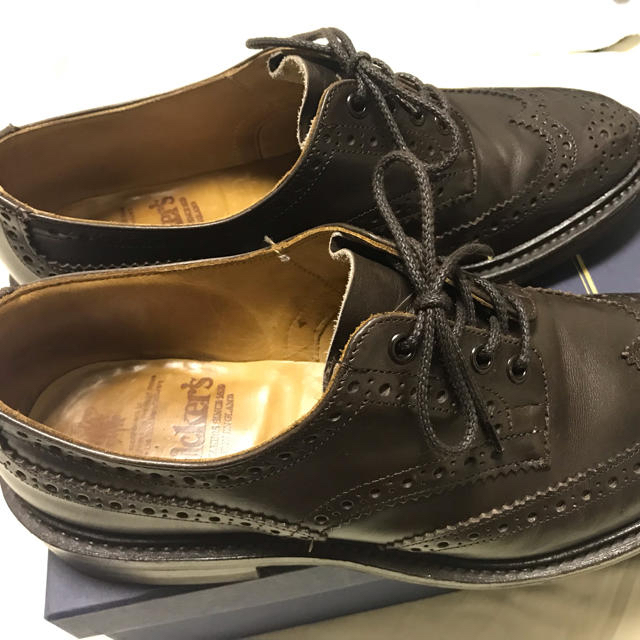 Trickers(トリッカーズ)の美品 Tricker's トリッカーズ Bourton バートン ウイングチップ メンズの靴/シューズ(ドレス/ビジネス)の商品写真