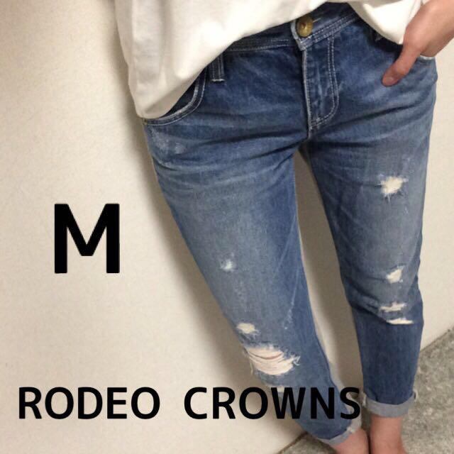 RODEO CROWNS - コンビデニム☆Mサイズの通販 by ✳︎RIKO's shop ...