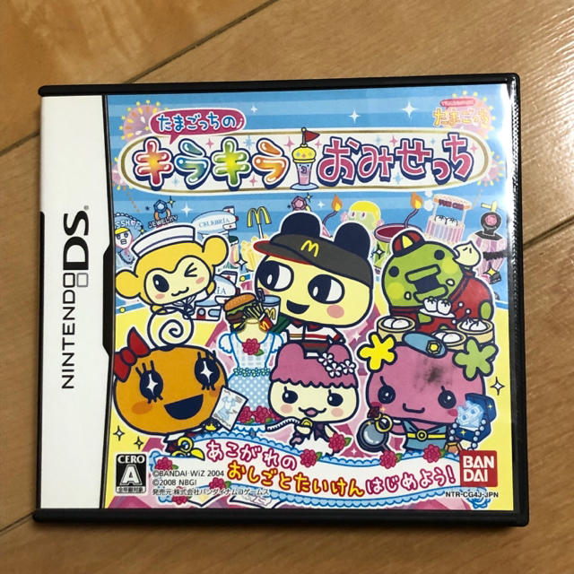BANDAI(バンダイ)のたまごっちのキラキラおみせっち エンタメ/ホビーのゲームソフト/ゲーム機本体(携帯用ゲームソフト)の商品写真
