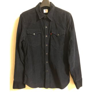 リーバイス(Levi's)の【週末限定SALE】Levis コーデュロイシャツジャケット ネイビー 美品(シャツ)