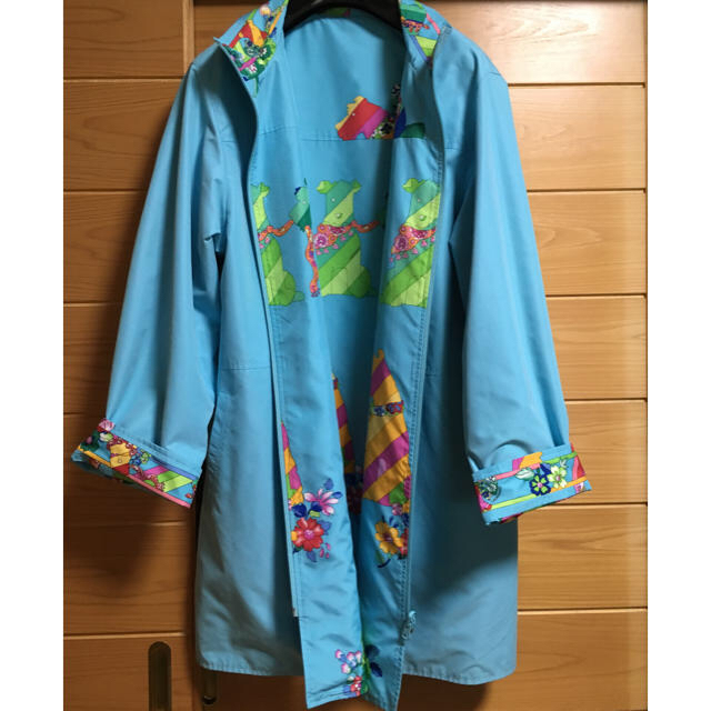 LEONARD(レオナール)の美品 レオナール  リバーシブル コート レディースのジャケット/アウター(スプリングコート)の商品写真