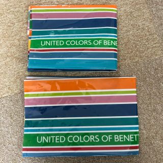 ベネトン(BENETTON)のベネトン ジップ袋 2種(旅行用品)