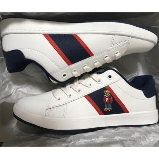 ポロラルフローレン(POLO RALPH LAUREN)の新品❤️23.5cm ポロベア Polo Ralph Lauren ポロ ラルフ(スニーカー)