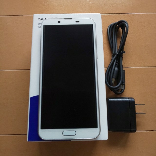 【新品】SHARP AQUOS sense2 SH-M08 ホワイトシルバー