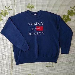 トミー(TOMMY)のトレーナー   ブルー(シャツ)