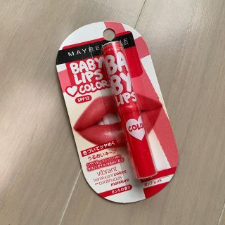 メイベリン(MAYBELLINE)のBABY LIPS COLOR ポップレッド （MAYBELINE）(リップケア/リップクリーム)