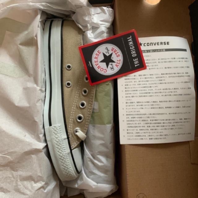 CONVERSE(コンバース)の新品 コンバース スニーカー オールスター  OX ベージュ 24.0cm  レディースの靴/シューズ(スニーカー)の商品写真