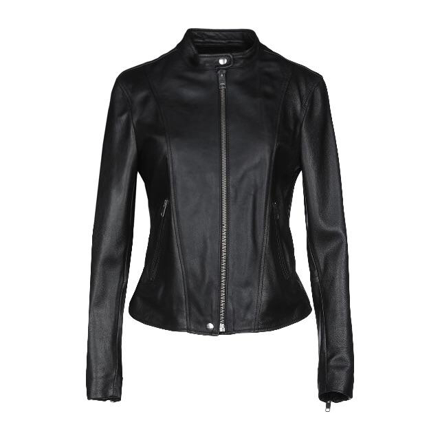 新品DIESEL ディーゼル ラムレザー シングルライダース XS | www