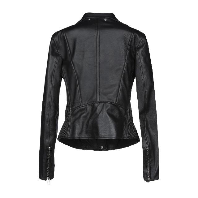 新品DIESEL ディーゼル ラムレザー シングルライダース XS | www