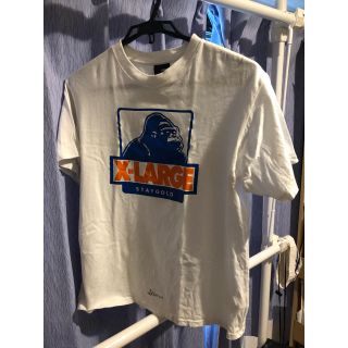 トゥエンティーフォーカラッツ(24karats)の24karats×XLARGE コラボTシャツ ホワイト Mサイズ(Tシャツ/カットソー(半袖/袖なし))