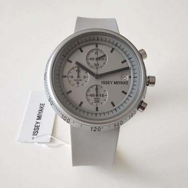 売れ筋がひ！ イッセイミヤケ 腕時計 トラペゾイド SILAT004 クロノグラフ 腕時計(アナログ)