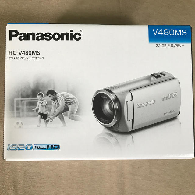 Panasonic(パナソニック)のパナソニックHC-V480MS スマホ/家電/カメラのカメラ(ビデオカメラ)の商品写真