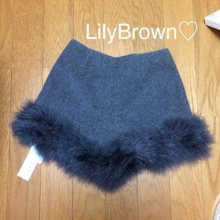 リリーブラウン(Lily Brown)のフェザーショートパンツ♡(ショートパンツ)