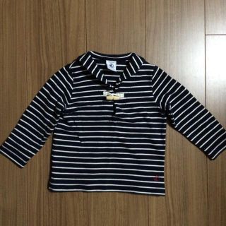 プチバトー(PETIT BATEAU)のpetit bateauセーラートップス(トレーナー)