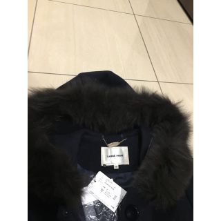 LAISSE PASSE - 新品レッセパッセフードファー付きコートの通販 by ...