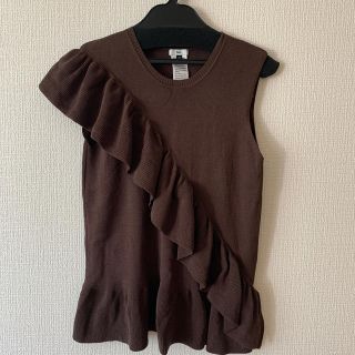 ダブルスタンダードクロージング(DOUBLE STANDARD CLOTHING)の専用★ダブスタ sov. アシメフリルトップス(カットソー(半袖/袖なし))