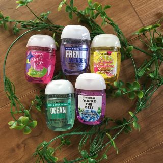 バスアンドボディーワークス(Bath & Body Works)の新品未使用 Bath & Body Works の ハンドジェル 5個セット(ボディソープ/石鹸)