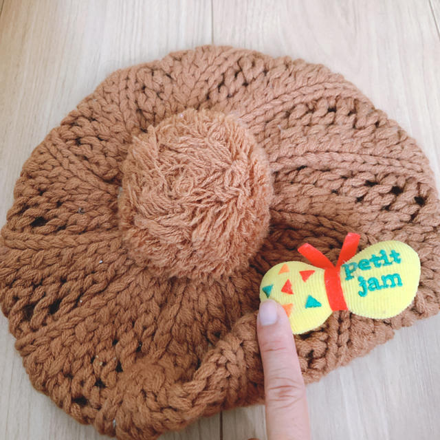 Petit jam(プチジャム)の美品ベレー帽 キッズ/ベビー/マタニティのこども用ファッション小物(帽子)の商品写真