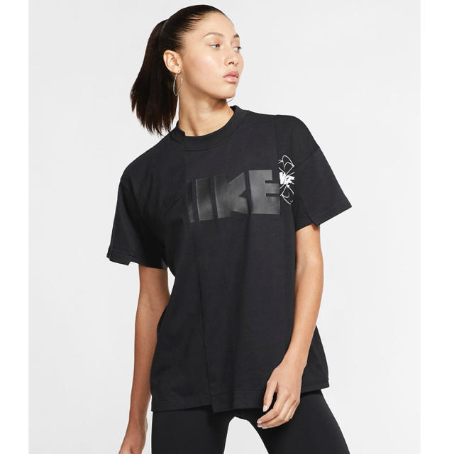 nike sacai Tシャツ 黒 Mサイズ