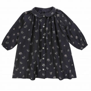 Little Cotton Clothes 3-4y スモックワンピース(ワンピース)
