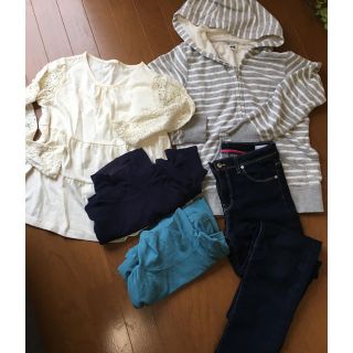 ユニクロ(UNIQLO)のユニクロ★女の子洋服まとめ売り★秋冬に♪150(Tシャツ/カットソー)