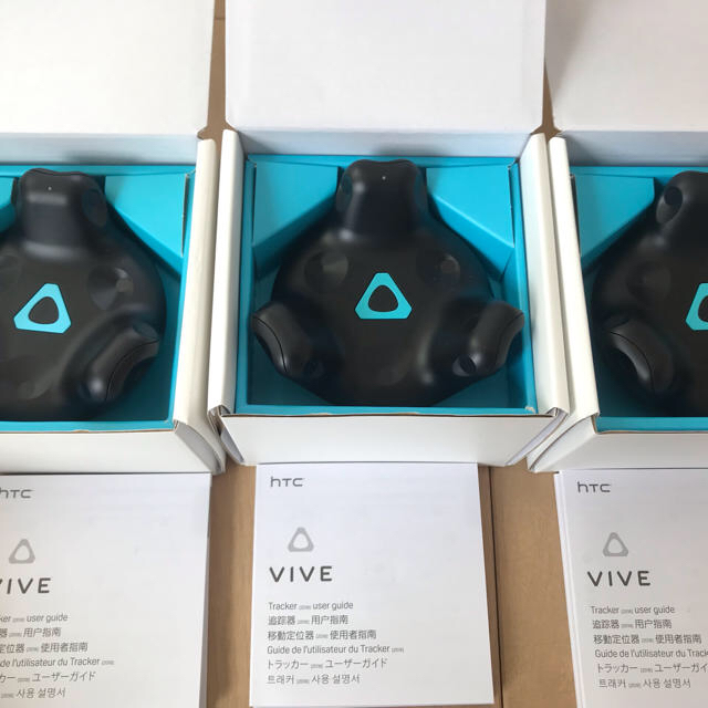 HTC VIVE  トラッカー 2018 国内正規品 3個セットPC/タブレット