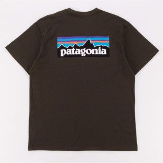 パタゴニア(patagonia)の国内未入荷 新品タグ付 パタゴニア レスポンシビリティーTシャツ ロゴ L(Tシャツ/カットソー(半袖/袖なし))