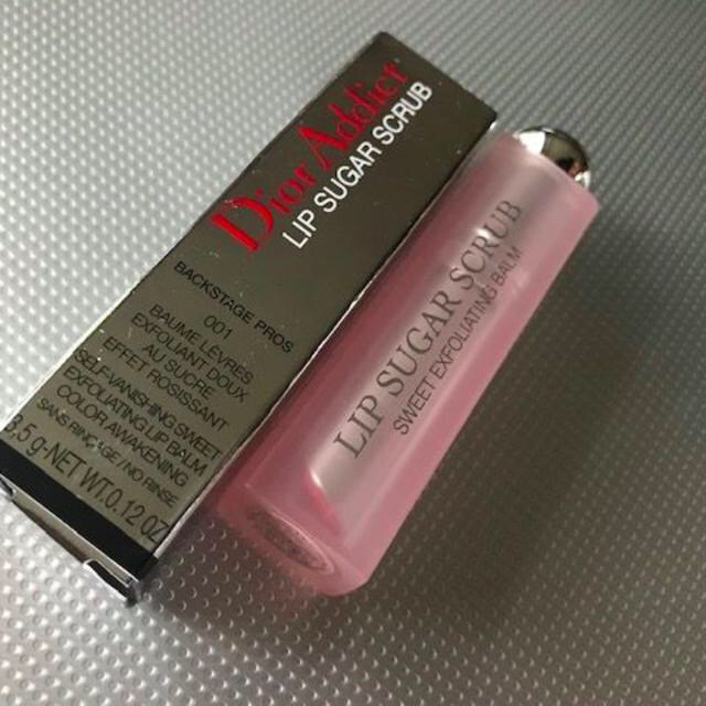 Dior(ディオール)の新品☆Dior アディクト スクラブ＆バーム #001 コスメ/美容のベースメイク/化粧品(リップグロス)の商品写真