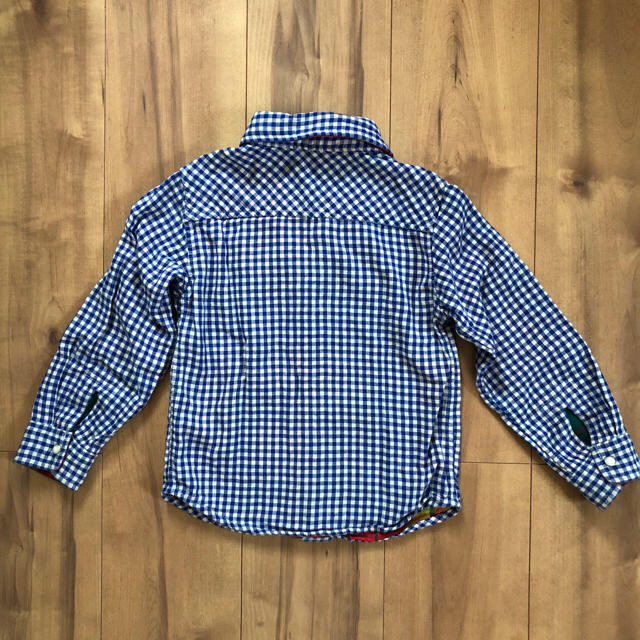 F.O.KIDS(エフオーキッズ)のお値下げ  F.O.KIDS チェックシャツ110cm キッズ/ベビー/マタニティのキッズ服男の子用(90cm~)(ブラウス)の商品写真