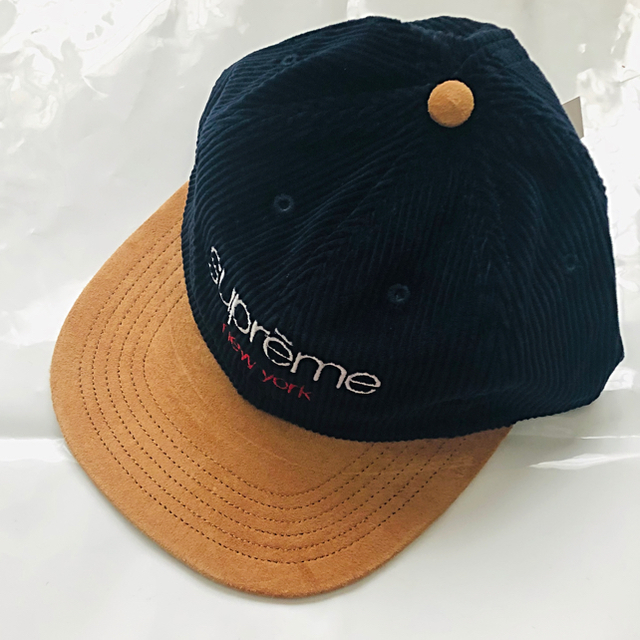 Supreme Classic Logo Corduroy 6-Panel