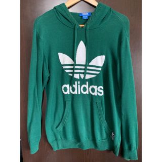 アディダス(adidas)のadidas アディダス パーカー ビックロゴ(パーカー)