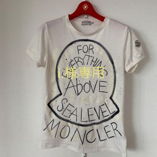 モンクレール(MONCLER)のモンクレール レディースTシャツ(Tシャツ(半袖/袖なし))