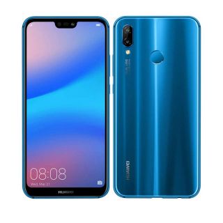 アンドロイド(ANDROID)のHUAWEI p20 lite 32G SIMフリー クラインブルー(スマートフォン本体)