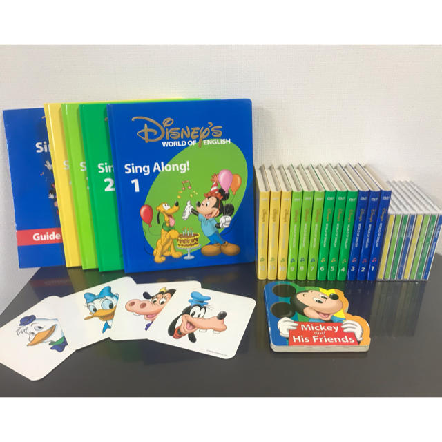 字幕あり　【最終値下！】シングアロング　DWE DVD CD 絵本　ガイド