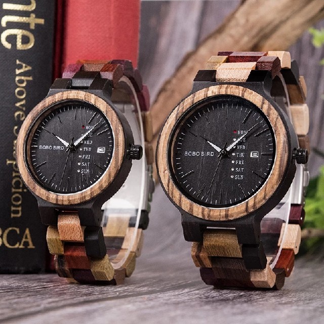 人気が高い  【新品】BOBOBIRD 木製ペアウォッチ 2019 腕時計(アナログ)