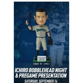 イチロー選手 引退セレモニー記念 バブルヘッド ボブルヘッド-
